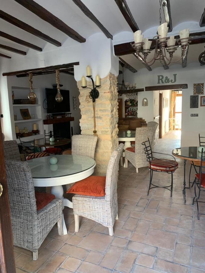 Bed and Breakfast Casa Blanca Castell De Castells Exterior foto