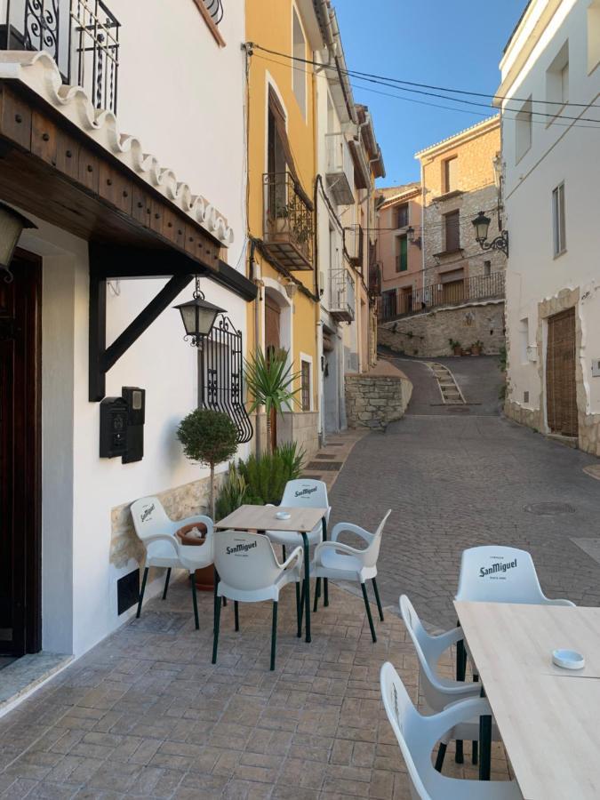 Bed and Breakfast Casa Blanca Castell De Castells Exterior foto