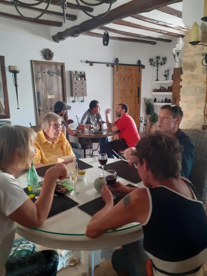 Bed and Breakfast Casa Blanca Castell De Castells Exterior foto